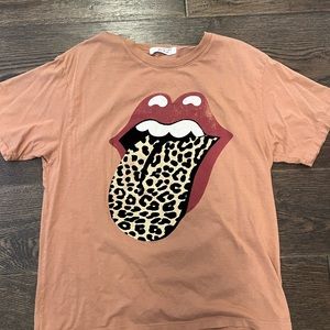 Free people daydreamer Rolling Stones t shirt